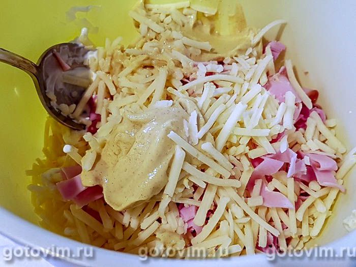 Фотографии рецепта Куриные грудки с сыром и копченой грудинкой в духовке или курица «Усадебная» (Herrgardskyckling), 02 Куриные грудки с сыром и копченой грудинкой в духовке или курица «Усадебная» (Herrgardskyckling), Шаг 02