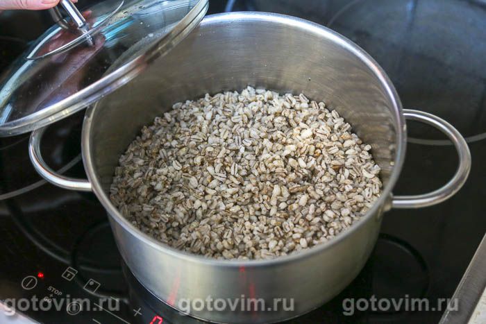 Фотографии рецепта Богатая кутья из перловки на Щедрец (Старый новый год), 04 Богатая кутья из перловки на Щедрец (Старый новый год), Шаг 04