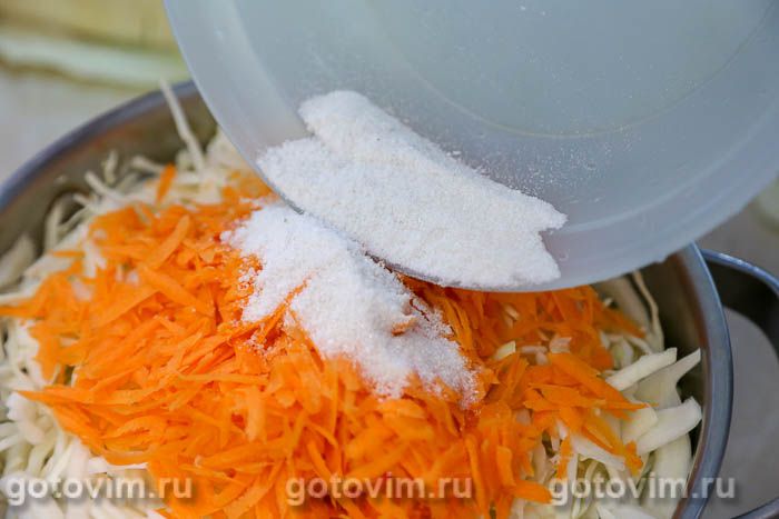 Фотографии рецепта Квашеная капуста с черным хлебом, 05 Квашеная капуста с черным хлебом, Шаг 05