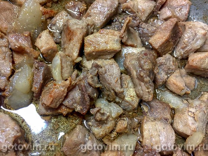Фотографии рецепта Квашеная капуста с мясом, 02 Квашеная капуста с мясом, Шаг 02