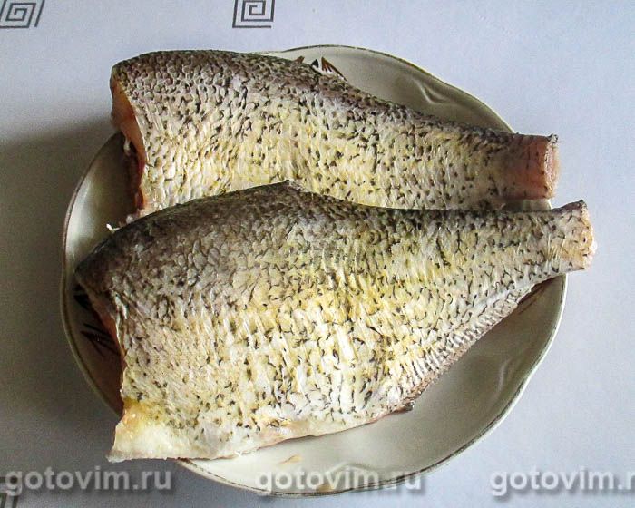 Фотографии рецепта Лещ, жаренный на сковороде, 02 Лещ, жаренный на сковороде, Шаг 02