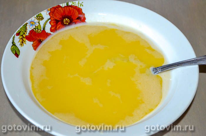 Фотографии рецепта Лимонный кекс со сгущенкой на скорую руку, 02 Лимонный кекс со сгущенкой на скорую руку, Шаг 02