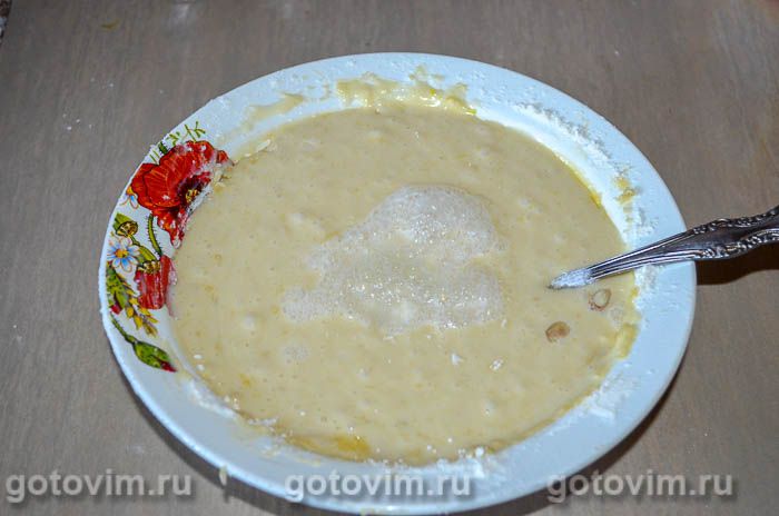 Фотографии рецепта Лимонный кекс со сгущенкой на скорую руку, 04 Лимонный кекс со сгущенкой на скорую руку, Шаг 04