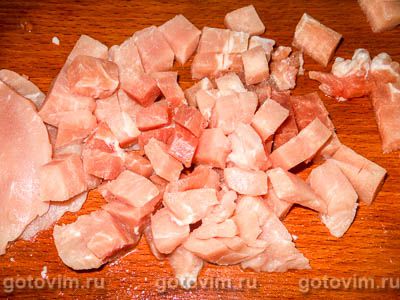 Фотографии рецепта Лодочки из слоеного теста с картофельным пюре и мясом, 02 Лодочки из слоеного теста с картофельным пюре и мясом, Шаг 02