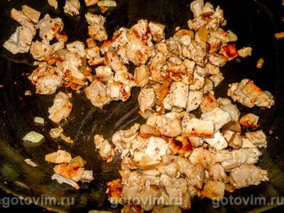 Фотографии рецепта Лодочки из слоеного теста с картофельным пюре и мясом, 06 Лодочки из слоеного теста с картофельным пюре и мясом, Шаг 06