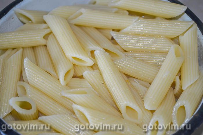 Фотографии рецепта Макароны с овощным соусом рататуй, 07 Макароны с овощным соусом рататуй, Шаг 07