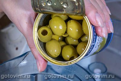 Фотографии рецепта Макароны с пастой из оливок, 03 Макароны с пастой из оливок, Шаг 03