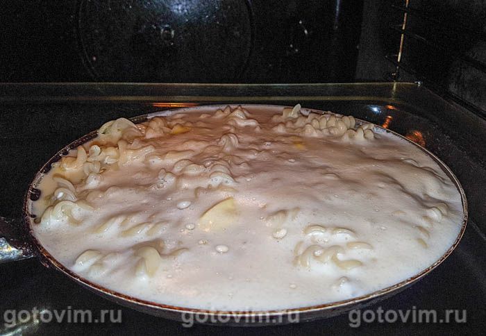 Фотографии рецепта Макаронник в духовке, 05 Макаронник в духовке, Шаг 05