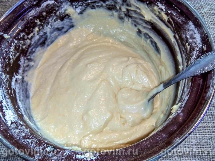 Фотографии рецепта Кекс с маком, апельсиновой цедрой и орехами, 03 Кекс с маком, апельсиновой цедрой и орехами, Шаг 03