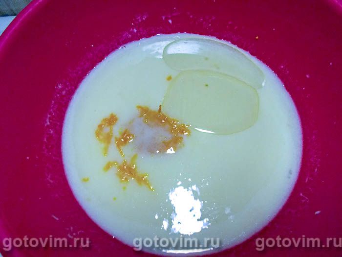 Фотографии рецепта Манник на кефире в мультиварке, 03 Манник на кефире в мультиварке, Шаг 03