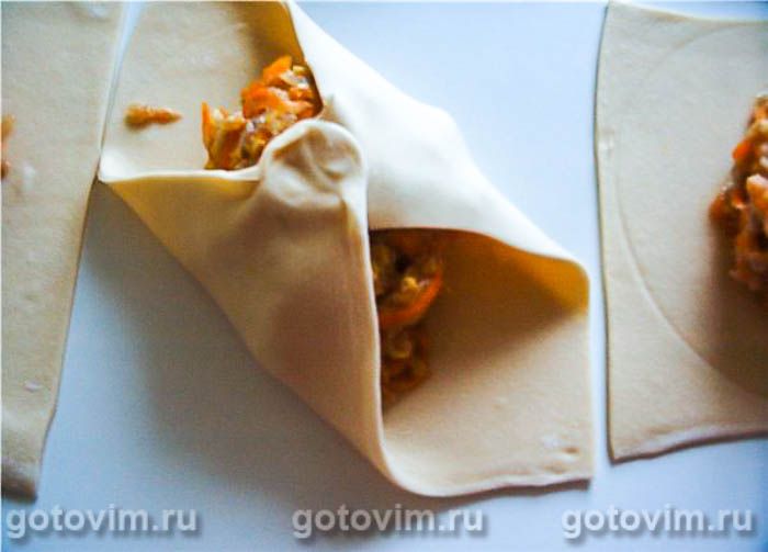 Фотографии рецепта Манты с тыквенно-мясной начинкой , 05 Манты с тыквенно-мясной начинкой , Шаг 05