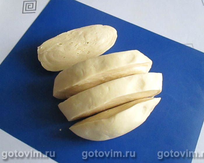 Фотографии рецепта Манты с картошкой и солёным салом, 05 Манты с картошкой и солёным салом, Шаг 05