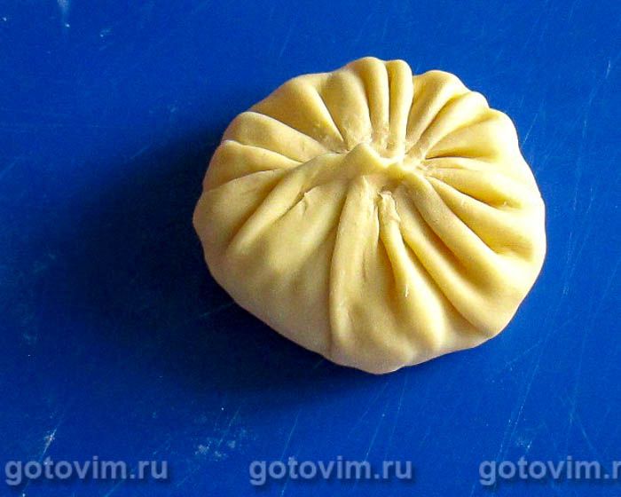 Фотографии рецепта Манты с картошкой и солёным салом, 09 Манты с картошкой и солёным салом, Шаг 09