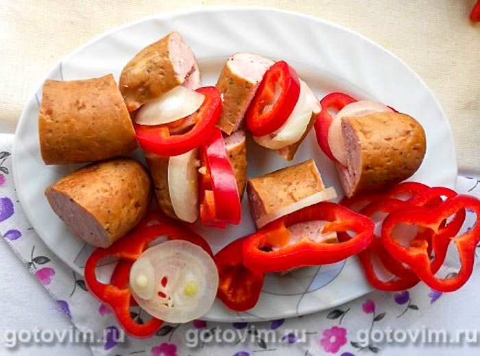 Фотографии рецепта Домашние маринованные куриные колбаски, 08 Домашние маринованные куриные колбаски, Шаг 08