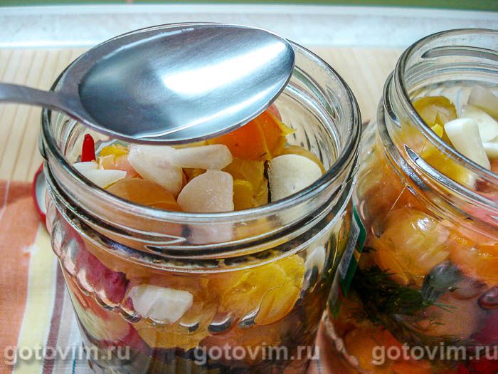 Фотографии рецепта Маринованная алыча, 04 Маринованная алыча, Шаг 04