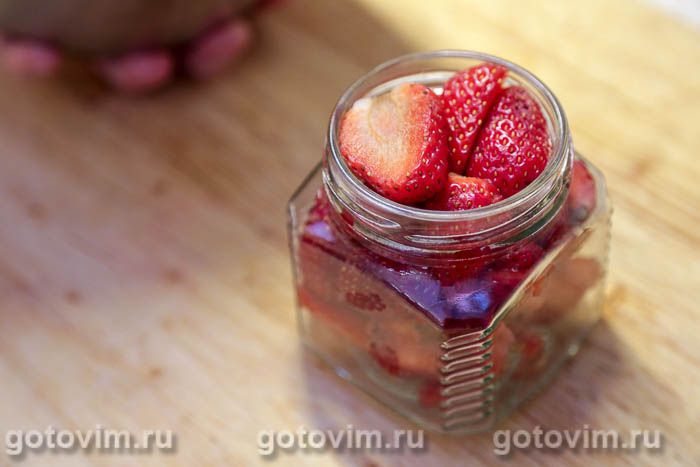 Фотографии рецепта Малосольная клубника, 05 Малосольная клубника, Шаг 05