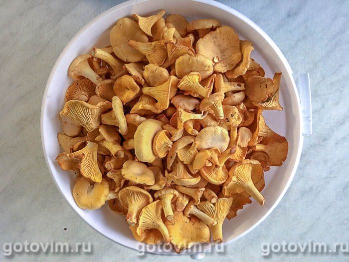 Фотографии рецепта Маринованные лисички, 01 Маринованные лисички, Шаг 01