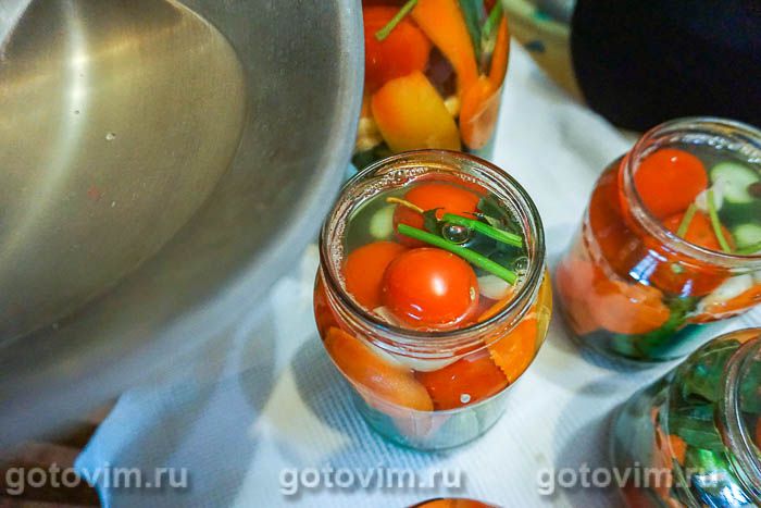 Фотографии рецепта Ассорти из маринованных овощей, 09 Ассорти из маринованных овощей, Шаг 09