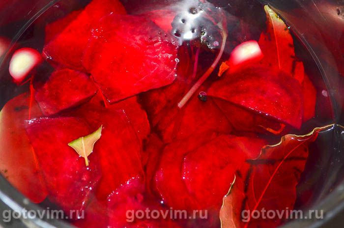 Фотографии рецепта Маринованные перепелиные яйца со свеклой, 04 Маринованные перепелиные яйца со свеклой, Шаг 04