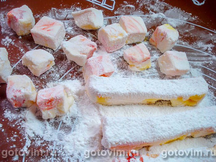 Фотографии рецепта Апельсиновый маршмеллоу в домашних условиях, 10 Апельсиновый маршмеллоу в домашних условиях, Шаг 10