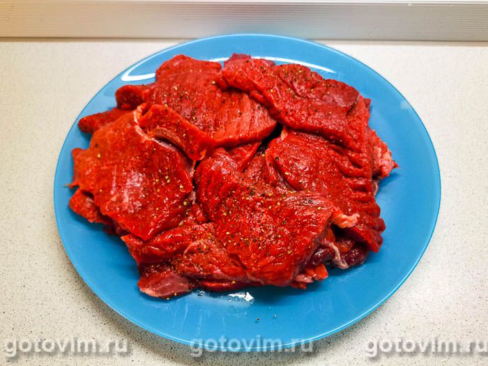 Фотографии рецепта Мясные лодочки с овощами, 02 Мясные лодочки с овощами, Шаг 02