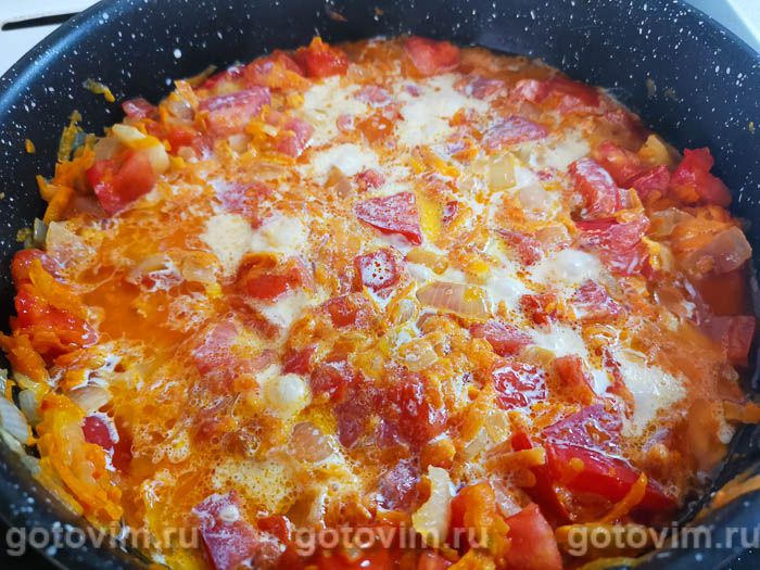 Фотографии рецепта Мясные лодочки с овощами, 06 Мясные лодочки с овощами, Шаг 06