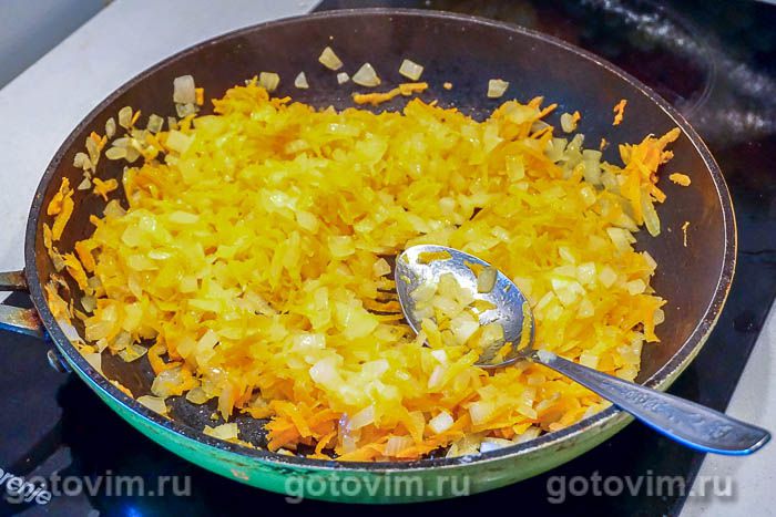 Фотографии рецепта Мясные зразы с морковью в духовке, 02 Мясные зразы с морковью в духовке, Шаг 02