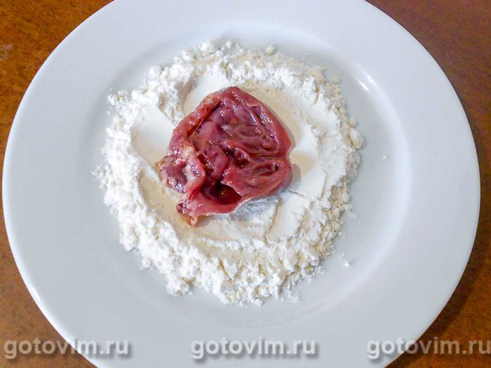 Фотографии рецепта Отбивные из куриных сердечек, 05 Отбивные из куриных сердечек, Шаг 05