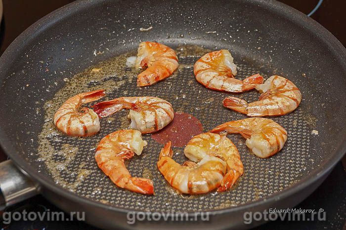 Фотографии рецепта Медальоны из семги с креветками, 04 Медальоны из семги с креветками, Шаг 04