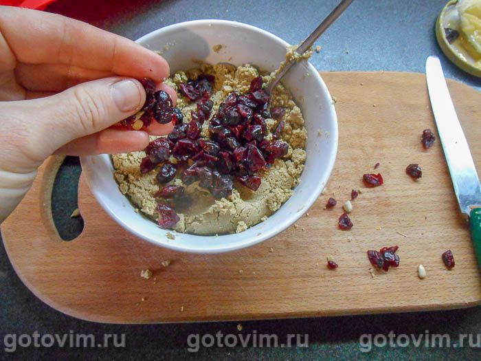 Фотографии рецепта Домашняя халва с медом и клюквой, 04 Домашняя халва с медом и клюквой, Шаг 04