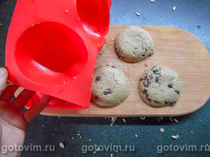 Фотографии рецепта Домашняя халва с медом и клюквой, 07 Домашняя халва с медом и клюквой, Шаг 07