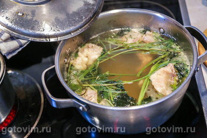 Фотографии рецепта Мясной суп минестроне с чечевицей, 01 Мясной суп минестроне с чечевицей, Шаг 01