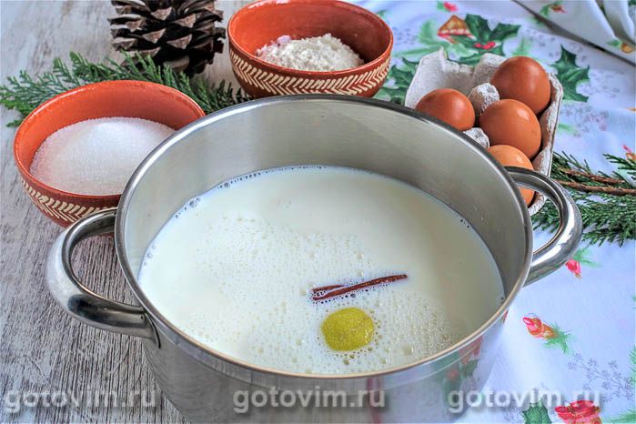 Фотографии рецепта Молочный крем, 02 Молочный крем, Шаг 02