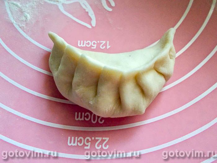 Фотографии рецепта Непальские вареники момо с овощами, 08 Непальские вареники момо с овощами, Шаг 08