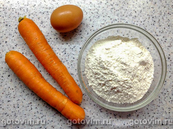 Фотографии рецепта Морковные котлетки, 01 Морковные котлетки, Шаг 01
