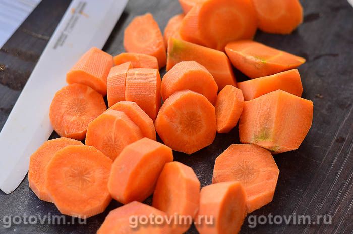 Фотографии рецепта Суп-пюре из моркови «Креси», 02 Суп-пюре из моркови «Креси», Шаг 02