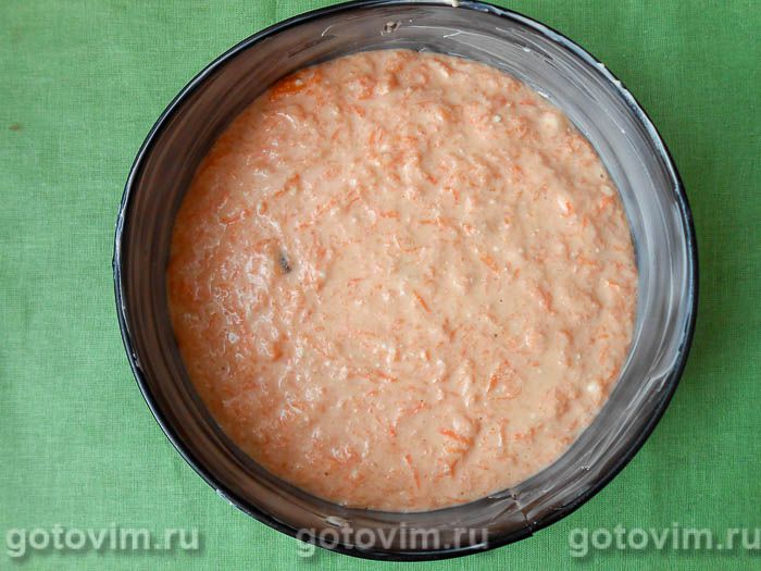 Фотографии рецепта Запеканка творожная с морковью, 07 Запеканка творожная с морковью, Шаг 07