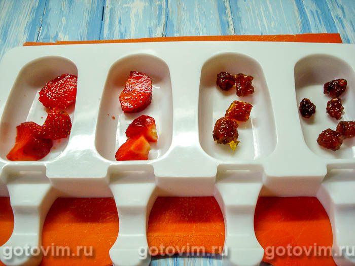Фотографии рецепта Эскимо на палочке, 03 Эскимо на палочке, Шаг 03