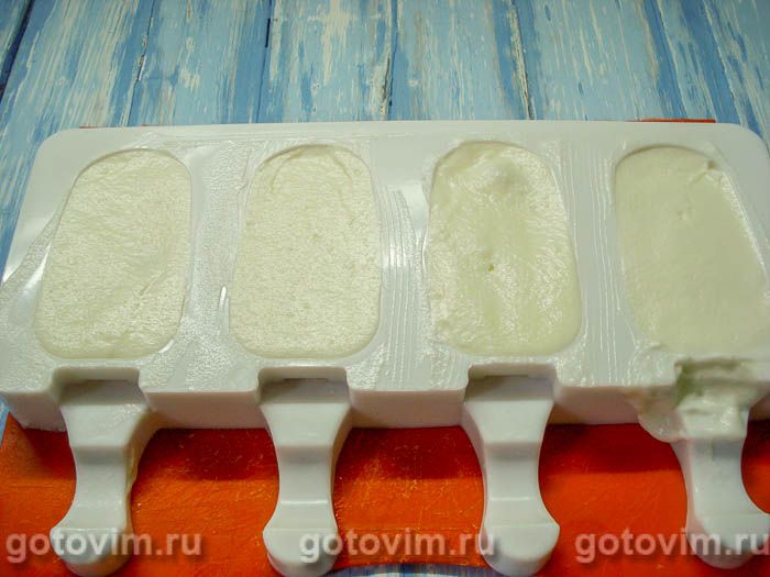Фотографии рецепта Эскимо на палочке, 04 Эскимо на палочке, Шаг 04