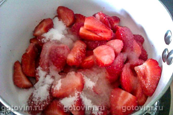 Фотографии рецепта Мусс из маскаропне с клубникой, 01 Мусс из маскаропне с клубникой, Шаг 01