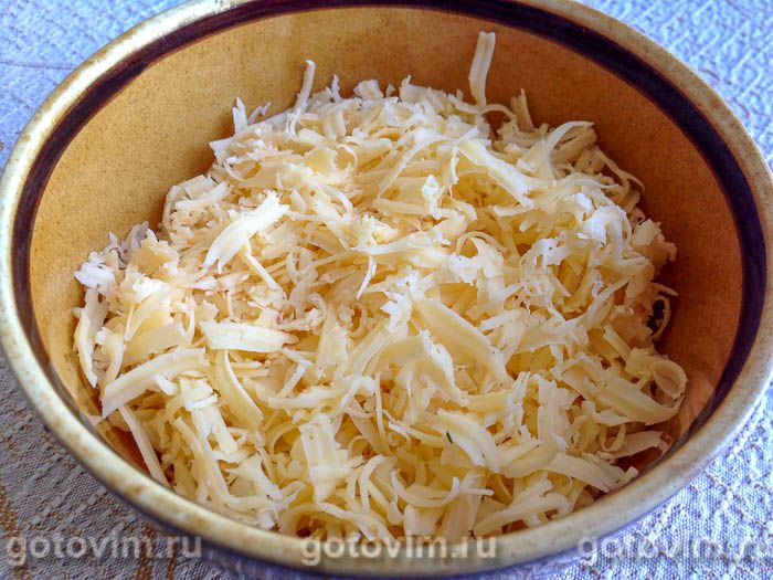 Фотографии рецепта Мясные гнезда из говяжьего фарша с яично-сырной начинкой, 08 Мясные гнезда из говяжьего фарша с яично-сырной начинкой, Шаг 08
