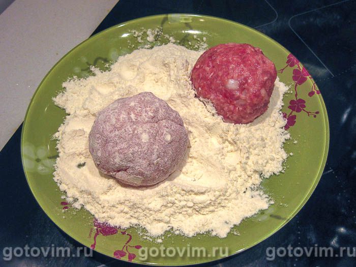 Фотографии рецепта Мясные шарики в горчично-сметанном соусе, 05 Мясные шарики в горчично-сметанном соусе, Шаг 05