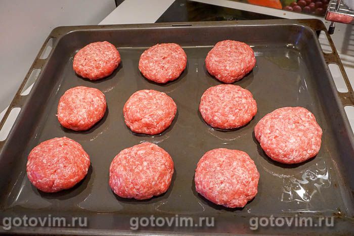 Фотографии рецепта Гнезда из фарша с гречкой, грибами и яйцами, 05 Гнезда из фарша с гречкой, грибами и яйцами, Шаг 05