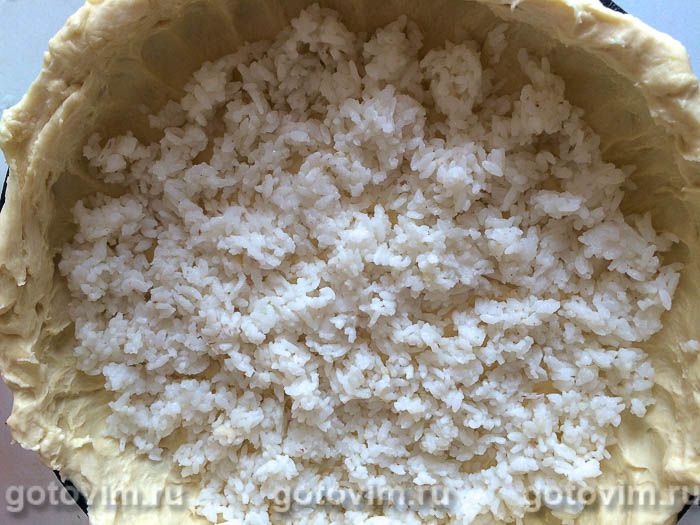 Фотографии рецепта Губадия с мясом, творогом и изюмом, 08 Губадия с мясом, творогом и изюмом, Шаг 08