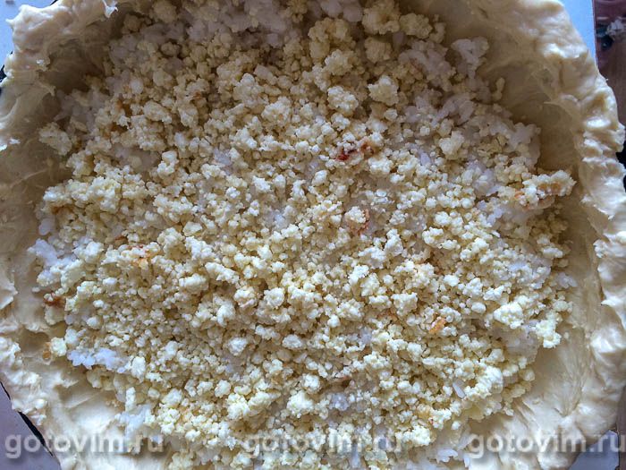 Фотографии рецепта Губадия с мясом, творогом и изюмом, 09 Губадия с мясом, творогом и изюмом, Шаг 09