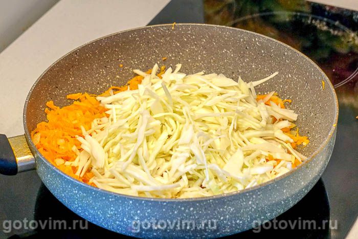 Фотографии рецепта Зразы мясные с капустой, 04 Зразы мясные с капустой, Шаг 04