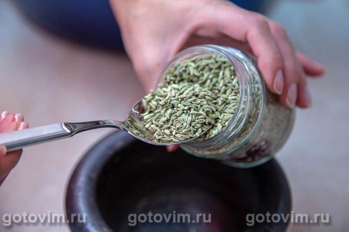 Фотографии рецепта Окорок, запеченный с семенами фенхеля, 01 Окорок, запеченный с семенами фенхеля, Шаг 01