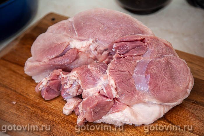 Фотографии рецепта Окорок, запеченный с семенами фенхеля, 03 Окорок, запеченный с семенами фенхеля, Шаг 03