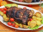 Новогодняя свинина в апельсиновом маринаде