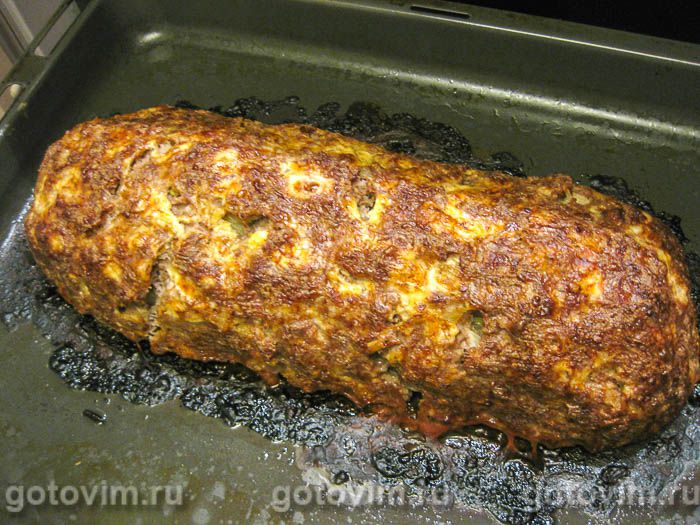 Фотографии рецепта Мясной рулет с макаронами, 07 Мясной рулет с макаронами, Шаг 07